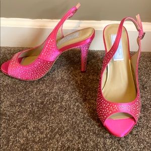 Hot Pick Jeweled Liz René Heels